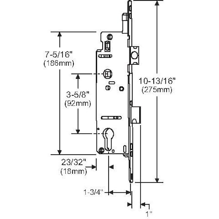 Strybuc Single Point Lock 850-11517499